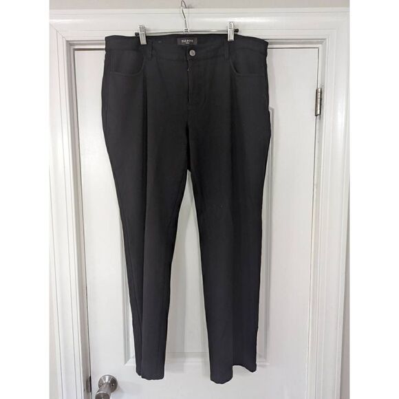 Talbots Heritage 5 Pocket Pants women's size 16 black workwear office stretch - Picture 1 of 6